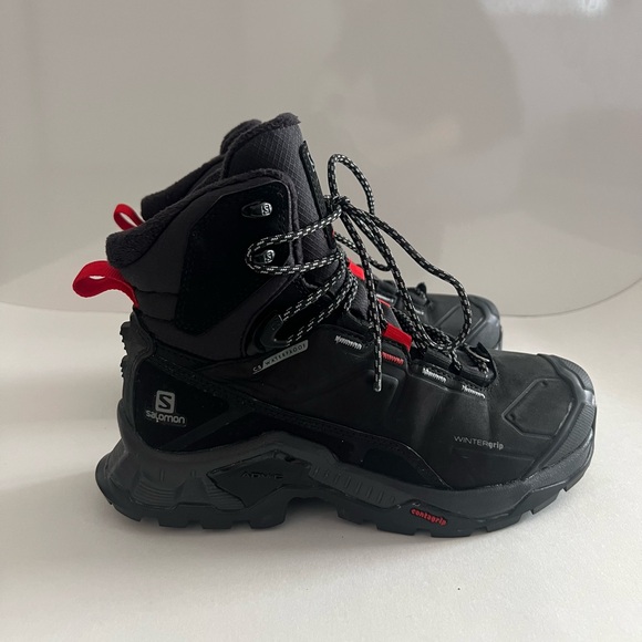 Salomon Unisex Adult Quest Winter Snow Boots Thinsulate Water Resistant - Picture 2 of 9